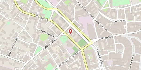 Karte der Umgebung von Schaezlerstr. 30, 86152 Augsburg