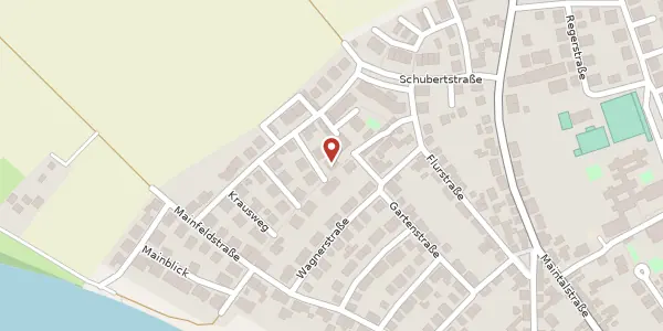 Karte der Umgebung von Buchnerweg 4, 63743 Aschaffenburg