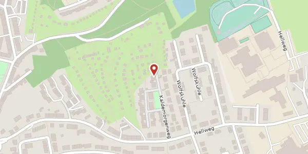 Karte der Umgebung von Kaldemorgenweg 55, 45276 Essen