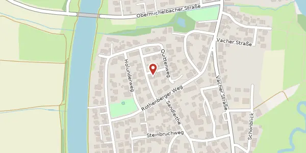 Karte der Umgebung von Kastanienweg 6, 90768 Fürth