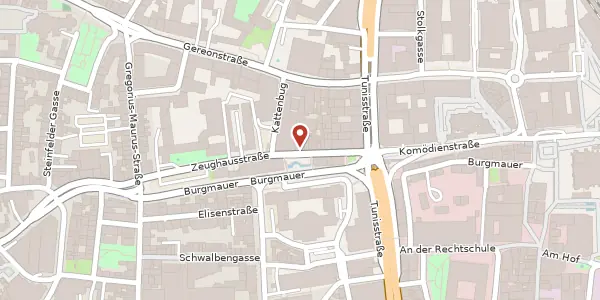 Karte der Umgebung von Komödienstr. 56-58, 50667 Köln