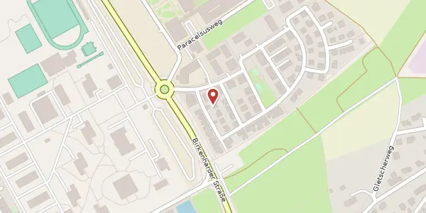 Karte der Umgebung von Wilhelm-Röntgen-Straße 3, 88400 Biberach