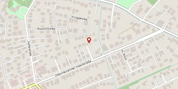 Karte der Umgebung von Oberneulander Heerstr. 70, 28355 Bremen