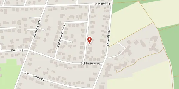 Karte der Umgebung von Diedrich-Speckmann-Weg 15, 29320 Hermannsburg (Südheide)