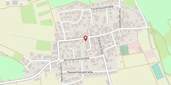 Karte der Umgebung von Raiffeisenstraße 13/1, 72119 Ammerbuch-Breitenholz