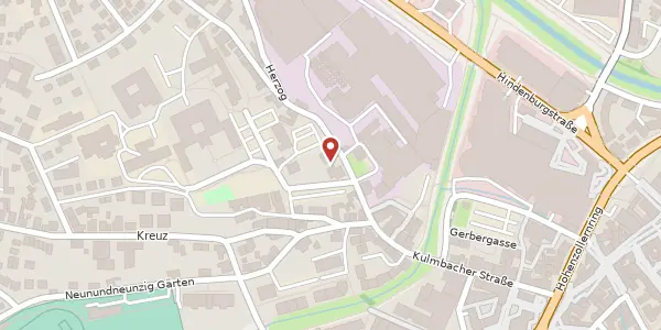 Karte der Umgebung von Kulmbacher Str. 25, 95445 Bayreuth