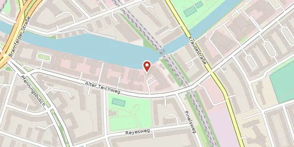 Karte der Umgebung von Alter Teichweg 41, 22081 Hamburg