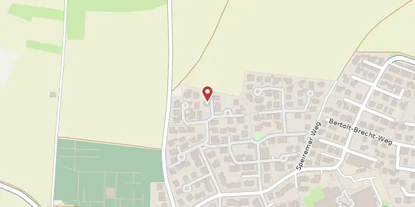 Karte der Umgebung von Thomas-Mann-Straße 29, 71116 Gärtringen