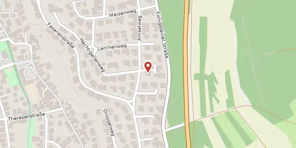 Karte der Umgebung von Amselweg 10, 65779 Kelkheim