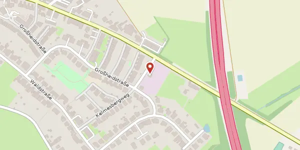 Karte der Umgebung von Klemesbergweg 28, 52080 Aachen