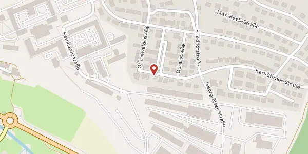 Karte der Umgebung von Karl-Stirner-Straße 10, 73479 Ellwangen