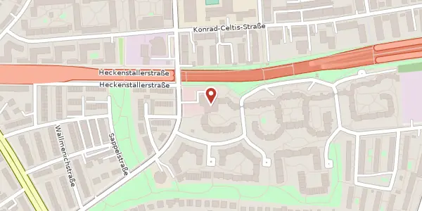 Karte der Umgebung von Höglwörther Str. 1 / IV, 81369 München