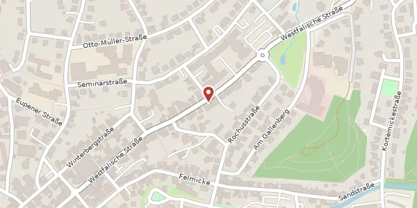 Karte der Umgebung von Westfälische Str. 62, 57462 Olpe