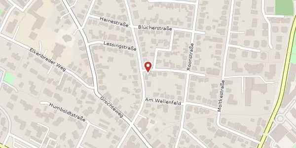 Karte der Umgebung von Scharnhorststr. 13, 32105 Bad Salzuflen