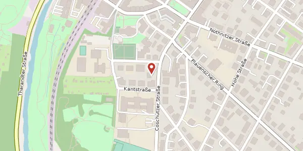 Karte der Umgebung von Coschützer Str. 14, 01187 Dresden