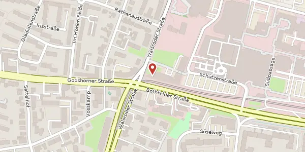 Karte der Umgebung von Walsroder Straße 93, 30853 Langenhagen