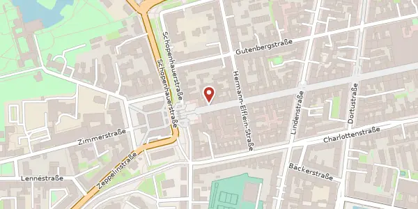 Karte der Umgebung von Brandenburger Straße 69, 14467 Potsdam