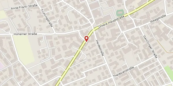 Karte der Umgebung von Obere Hauptstr. 1 a, 85386 Eching
