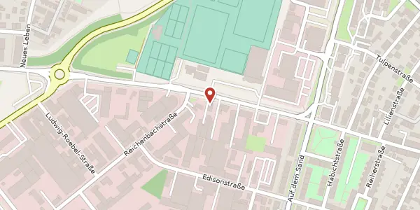 Karte der Umgebung von Obere Riedstraße 97, 68309 Mannheim