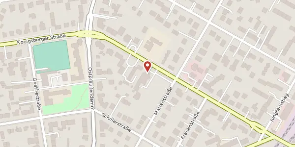 Karte der Umgebung von Königsberger Straße 36, 12207 Berlin