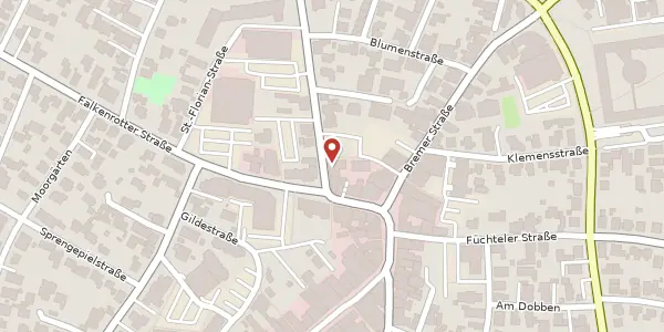 Karte der Umgebung von Oldenburger Str. 4, 49377 Vechta