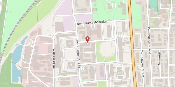 Karte der Umgebung von Am Paradeplatz 19, 69126 Heidelberg