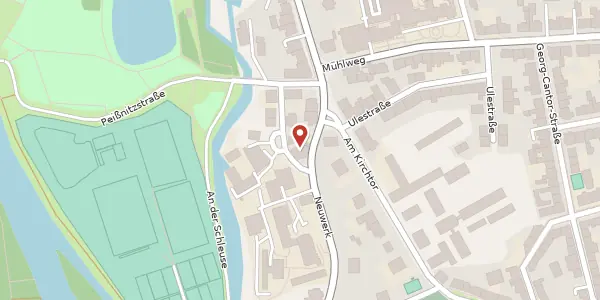 Karte der Umgebung von Ernst-König-Straße 11, 06108 Halle (Saale)