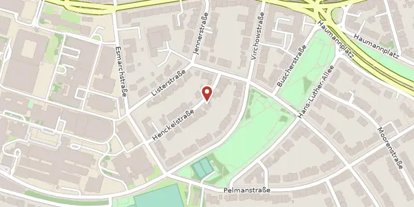 Karte der Umgebung von Henckelstr. 9, 45147 Essen