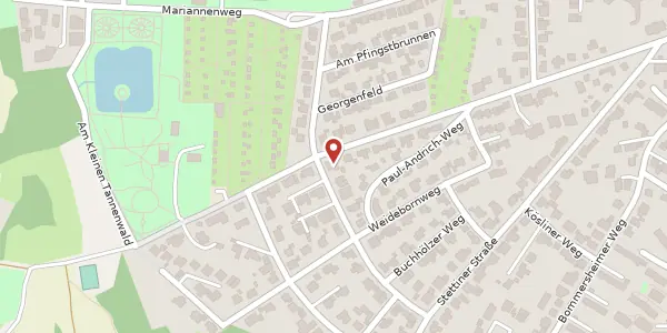 Karte der Umgebung von Leopoldsweg 31, 61348 Bad Homburg
