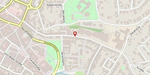 Karte der Umgebung von Huttenstraße 32, 76646 Bruchsal