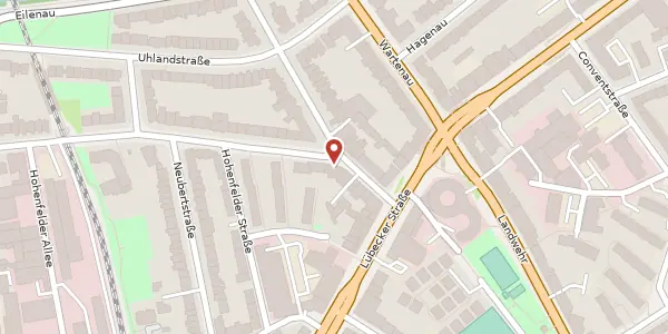 Karte der Umgebung von Güntherstraße 94, 22087 Hamburg