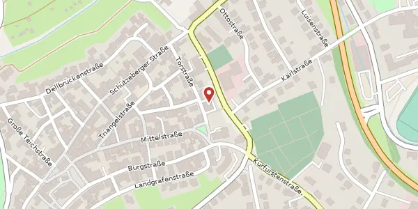 Karte der Umgebung von Torstraße 11, 34466 Wolfhagen