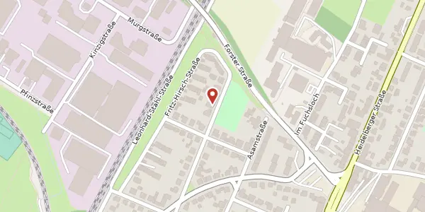 Karte der Umgebung von Feichtmayrstraße 33, 76646 Bruchsal