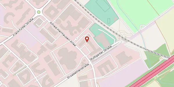 Karte der Umgebung von Alfred-Herrhausen-Allee 3-5, 65760 Eschborn