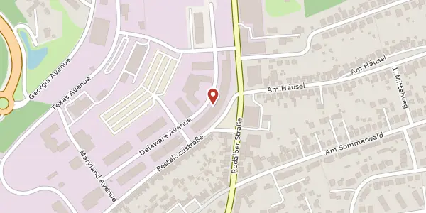 Karte der Umgebung von Delaware Avenue 14a, 66953 Pirmasens
