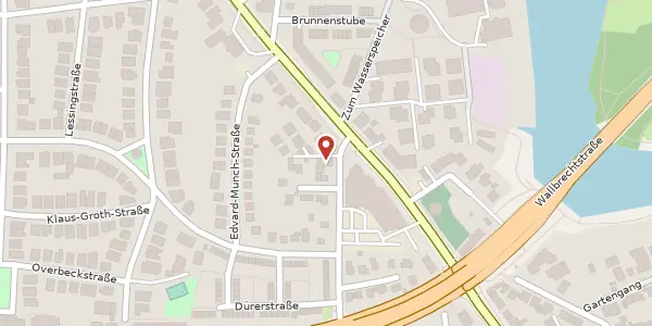 Karte der Umgebung von Mönkhofer Weg 4, 23564 Lübeck