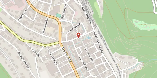 Karte der Umgebung von Karlstraße 9, 73312 Geislingen