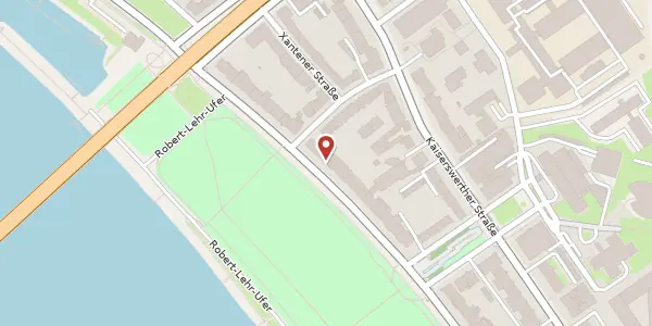 Karte der Umgebung von Cecilienallee 64, 40474 Düsseldorf