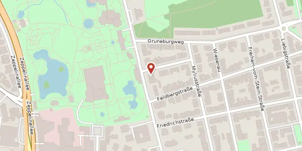 Karte der Umgebung von Rossertstr. 15, 60323 Frankfurt