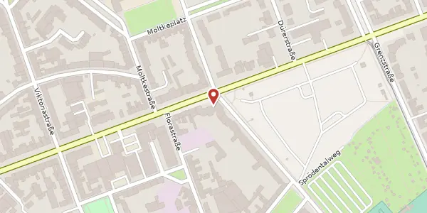 Karte der Umgebung von Uerdinger Str. 149, 47799 Krefeld