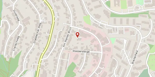 Karte der Umgebung von Am Drostenstück 33 a, 58507 Lüdenscheid