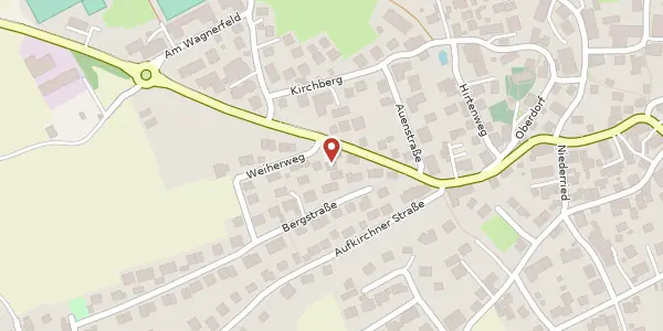 Karte der Umgebung von Weiherweg 1, 82069 Hohenschäftlarn