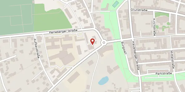 Karte der Umgebung von Putlitzer Straße 30, 16928 Pritzwalk