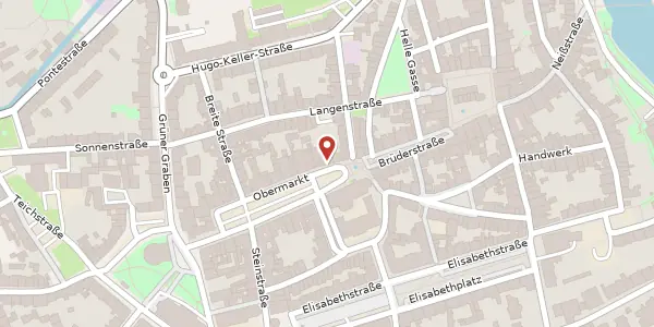 Karte der Umgebung von Obermarkt 29, 02826 Görlitz