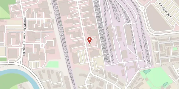 Karte der Umgebung von Breslauer Str. 4, 63452 Hanau