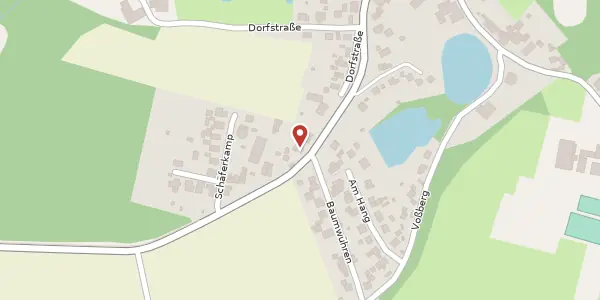 Karte der Umgebung von Dorfstraße 66, 23714 Malente