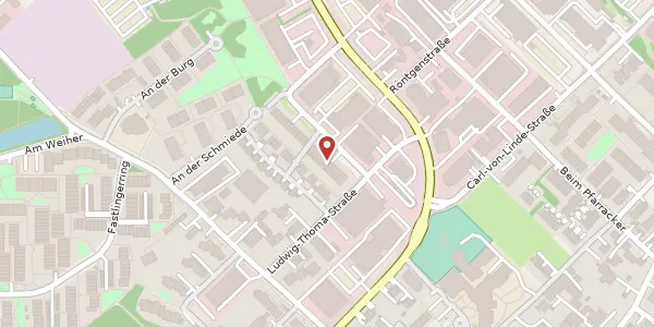 Karte der Umgebung von Oskar-Maria-Graf-Str. 38, 85716 Unterschleißheim