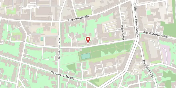 Karte der Umgebung von Paulstraße 44, 18055 Rostock