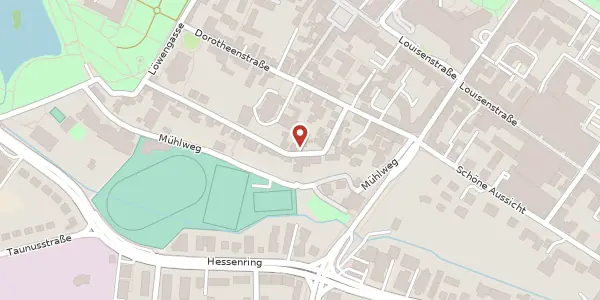 Karte der Umgebung von Am Mühlberg 14, 61348 Bad Homburg