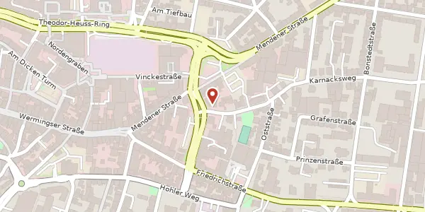 Karte der Umgebung von Karnacksweg 3, 58636 Iserlohn